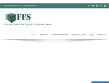 Tablet Screenshot of flexfulfill.com